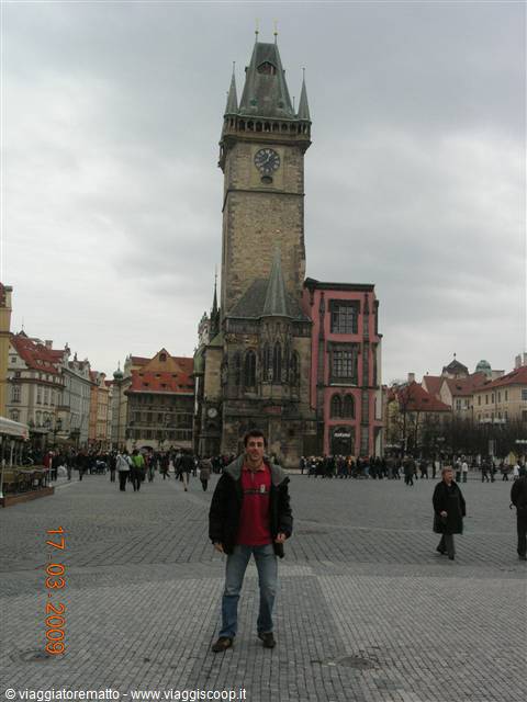 Praga - municipio vecchio con torre