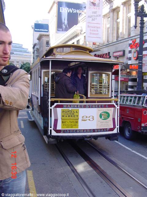 San Francisco - cable car