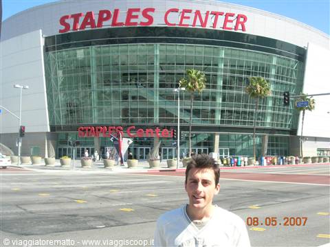 Los Angeles - Staples Center...stadio dei Lakers!