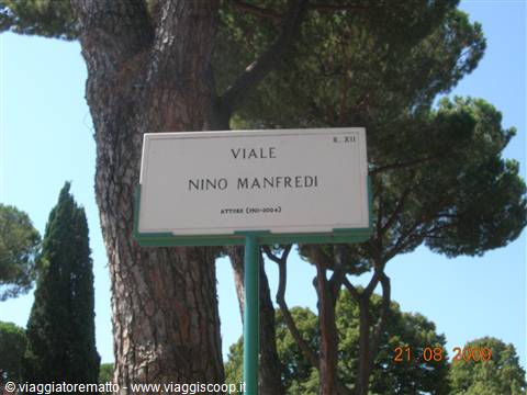 Roma - viale Nino Manfredi