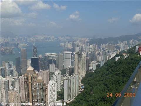 Hong Kong - vista dal Peak