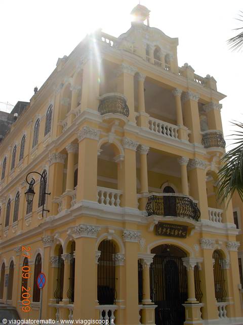 Macao - edificio in stile portoghese