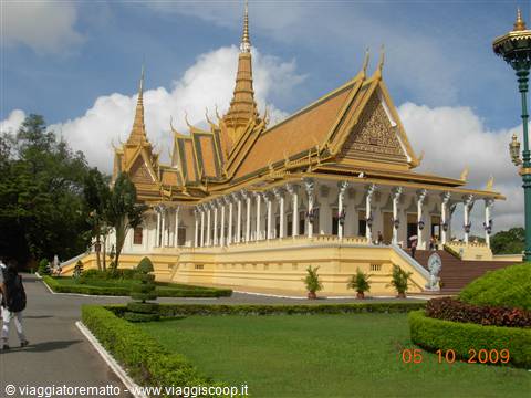 Phnom Penh - palazzo reale