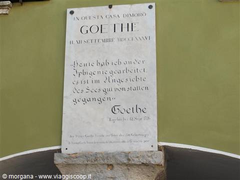 Casa dove dimorò Goethe