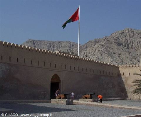 Khasab, ingresso al forte