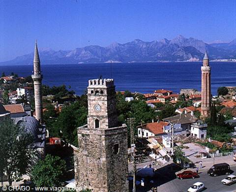 Antalya, vista sul quartiere Kalekapisi