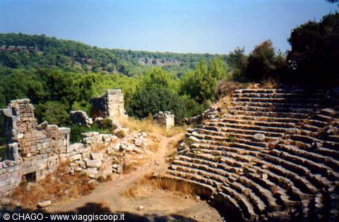 Phaselis, teatro greco