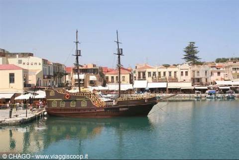 il porto di Rethymno