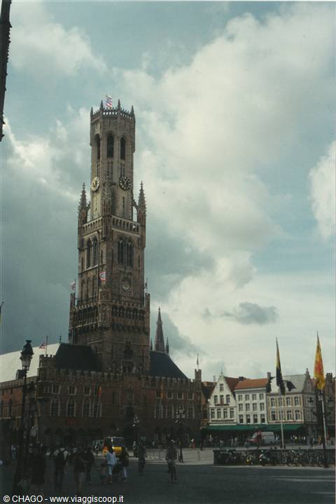 Bruges, piazza del mercato