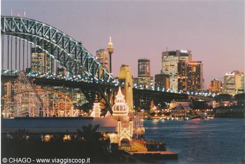 Sydney di sera
