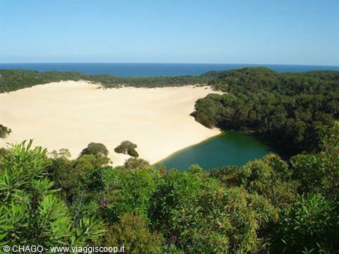 Fraser Island, lago Wabby