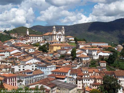 panorama di Ouro Preto