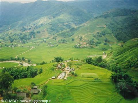 paesaggio di Lao Cai