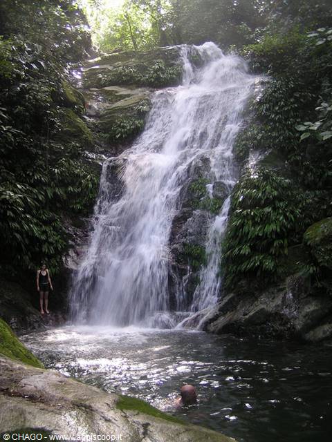 cascata vicino a La Ceiba