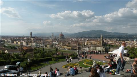 panorama da piazzale Michelangelo