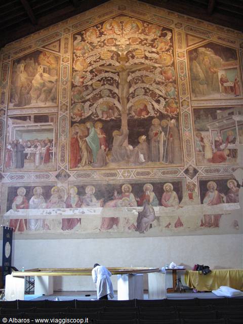 un restauro a Santa Croce