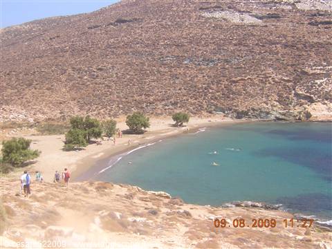 Spiaggia nord Ormos Panormou