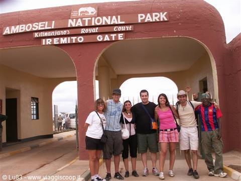 Entrata di Amboseli