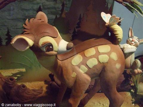 Bambi al Museo del Cioccolato di Barcellona