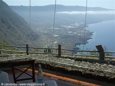 El Hierro - Restaurante Mirador Manrique (mesa con vista)