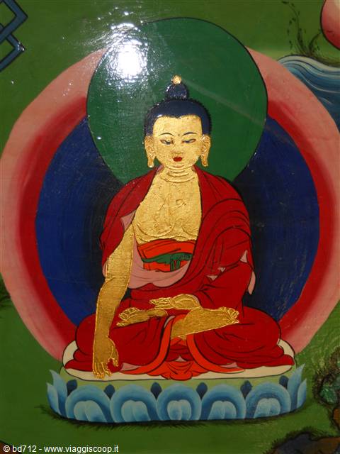 al tempio Shangredhe Panchen