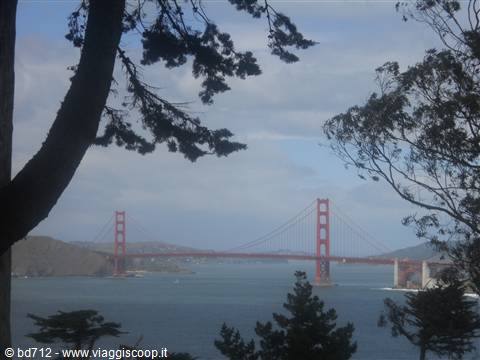Golden Gate dalla Legion of Honor