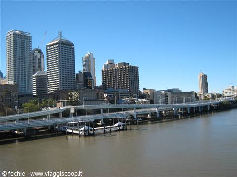 Una veduta di Brisbane