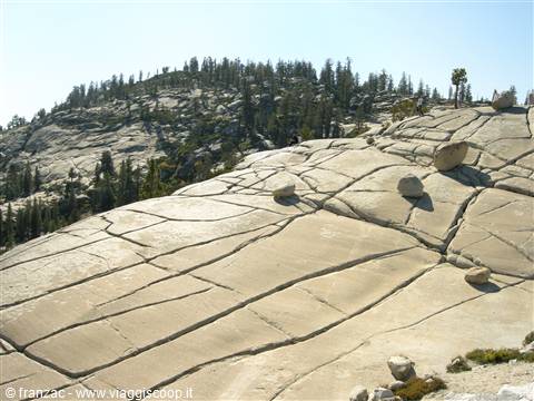 Yosemite National Park - L'effetto delle glaciazioni