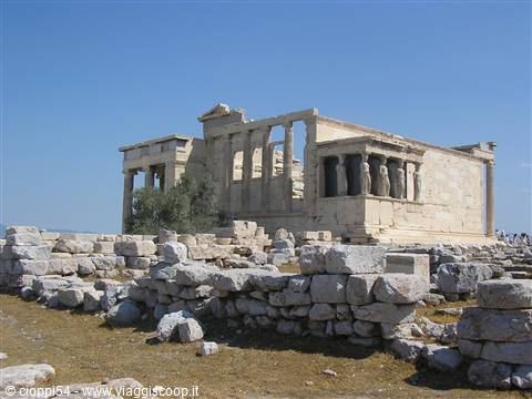 tempio di Eretteo all'Acropoli 