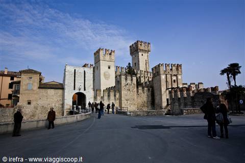 Rocca Scaligera - entrata di Sirmione