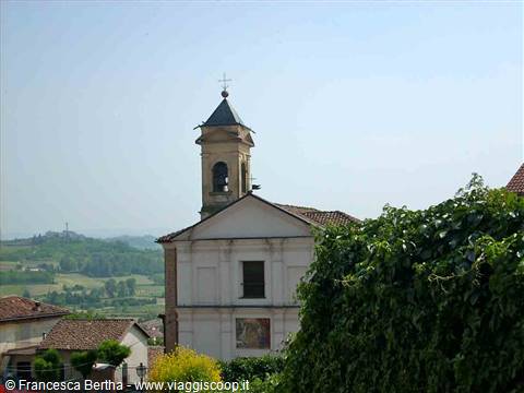 Nel centro storico di Montegrosso d'Asti