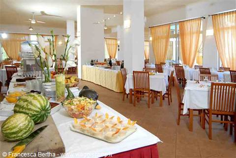 Il ristorante dell'Hotel Pineta di Acqui Terme 1