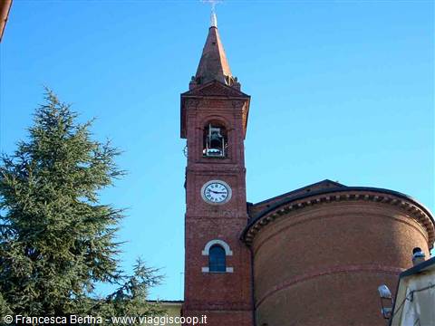 La torre campanaria della Chiesa Parrocchiale 