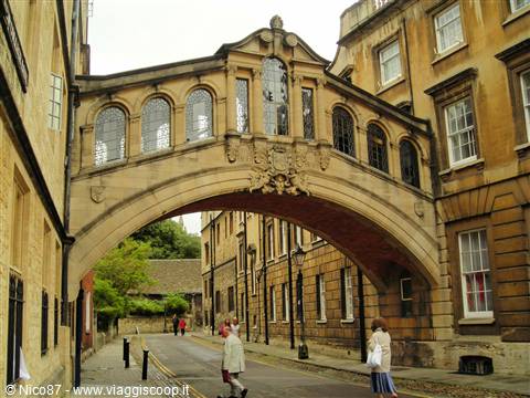 Oxford, il Ponte dei Sospiri