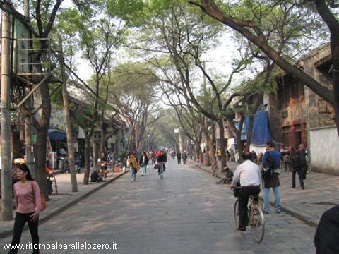 Little street in Xi'An