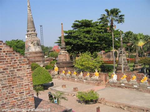 Ayutthaya: la parte storica della città