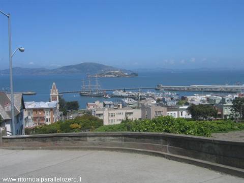 Scorcio su Alcatraz