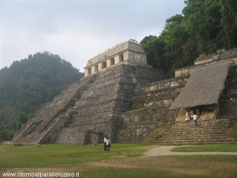 Tempio d'ingresso a Palenque