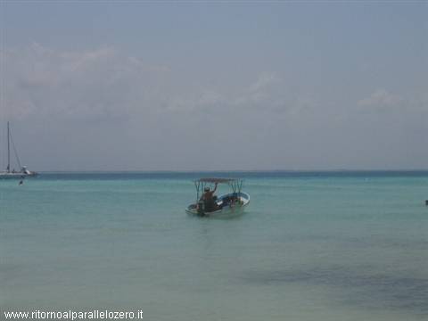 Isla Mujeres: Laguna blu