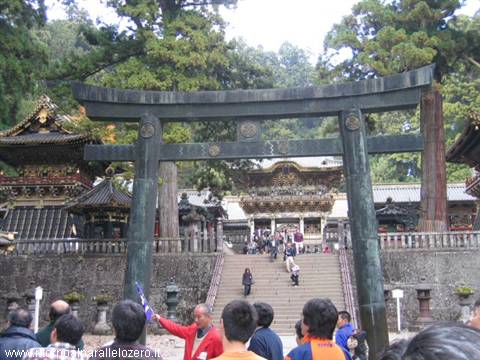 Main entrance to the principal temple at Nikko