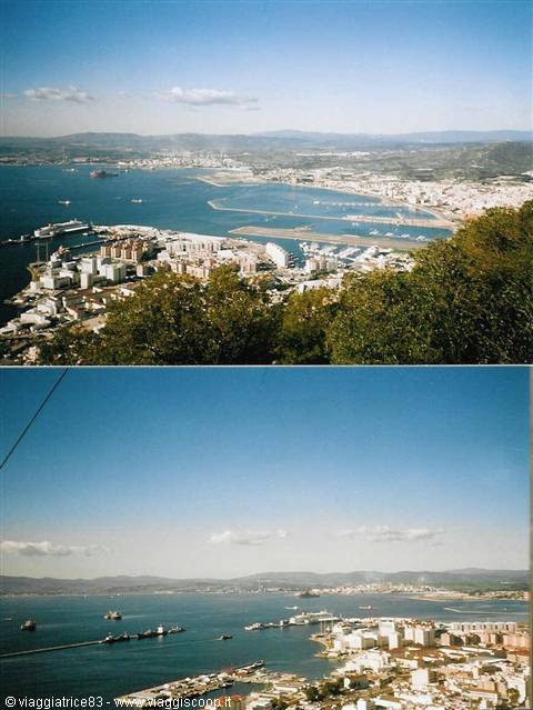 Gibilterra dall'alto