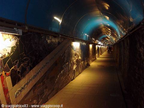 tunnel per il paesino di Riomaggiore