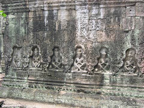 19 - Angkor - Preah Khan - Bassorilievo 2