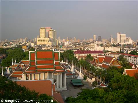 26 - Golden Mountain - Vista di Bangkok
