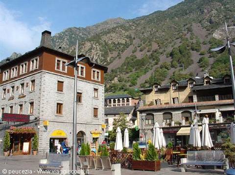 una piazzetta ad Andorra