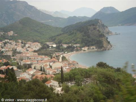 Montenegro: panorama di Sutomore o Petrovac?