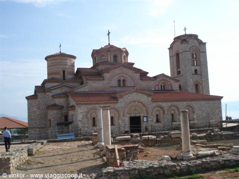 Ohrid. chiesa di St.Kliment i Pantelejmon