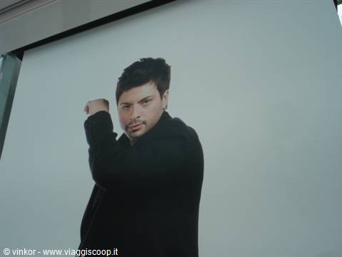 Krusevo: poster del cantante defunto Tose Proeski