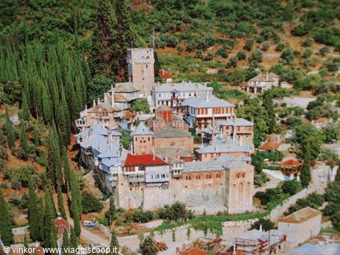 Monte Athos: un monastero antico