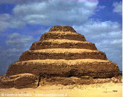 Zoser Piramide in Saqqara